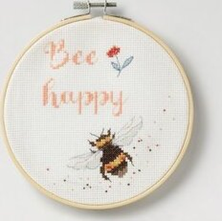 Broderipakke Bilde Bee Happy