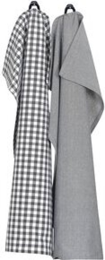 Kjøkkenhåndkle Bella resirkulert 2-pk