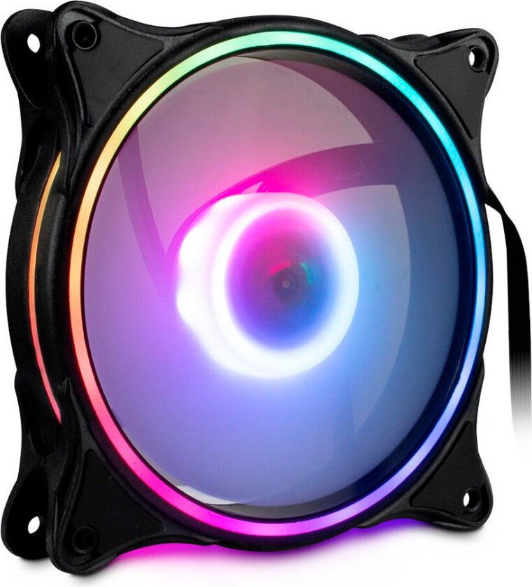 Argus RS-081 RGB - Kabinettvifte - 120mm - Svart