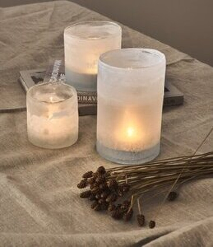 Melert Lykt/krukke/vase Nova