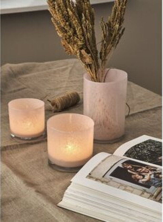 Melert Lykt/krukke/vase Nova