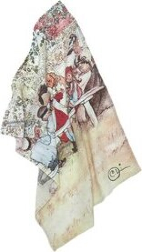 Kjøkkenhåndkle med trykt motiv Frokost Carl Larsson 1-pk