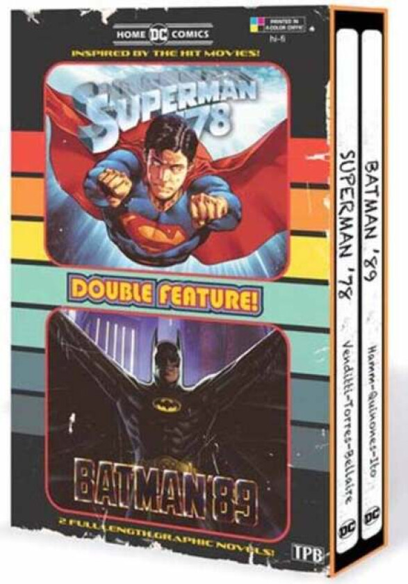 Superman &#039;78/Batman &#039;89 Box Set av Robert Venditti, Sam Hamm