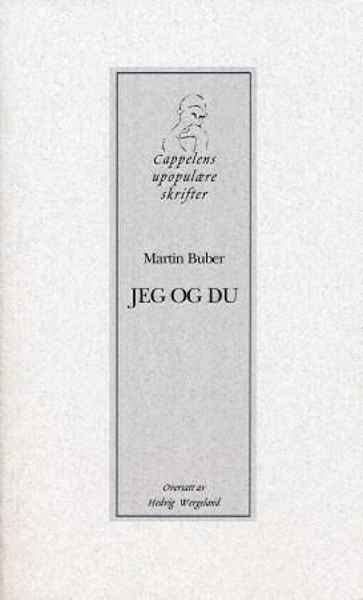 Jeg og du av Martin Buber