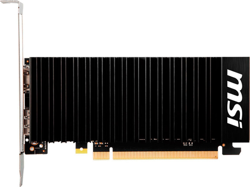 GeForce GT 1030 Silent Low Profile OC - 2GB DDR4 SDRAM - Grafikkort