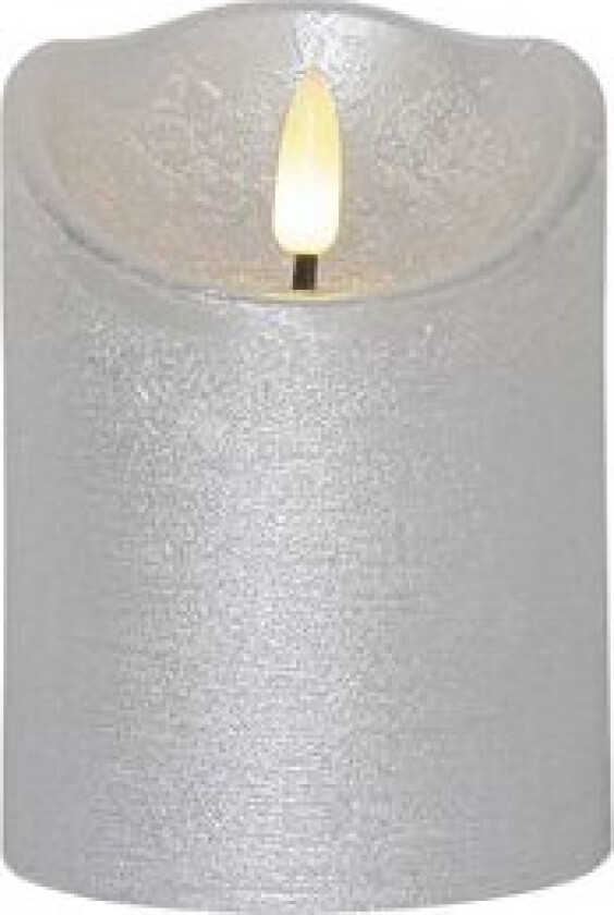 LED Kubbelys Flamme Rustic
