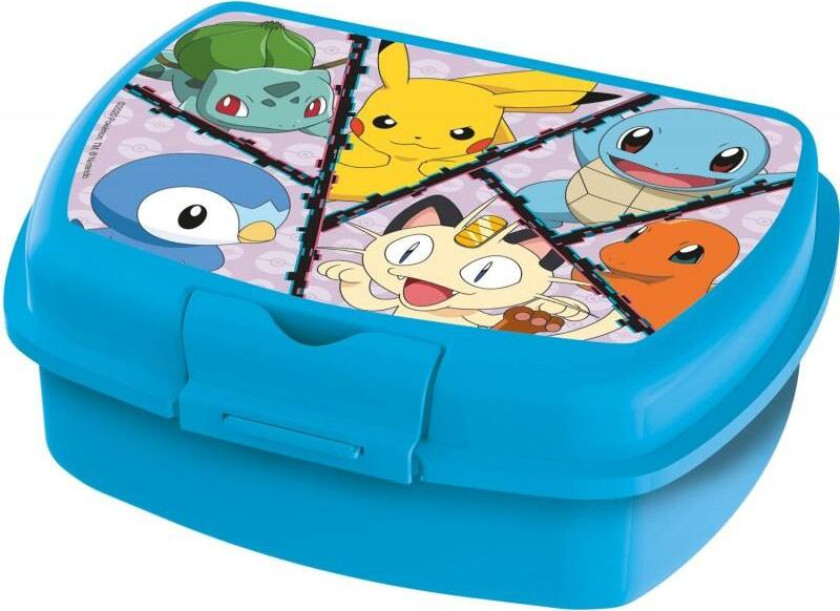Pokemon matboks matlåda Blå