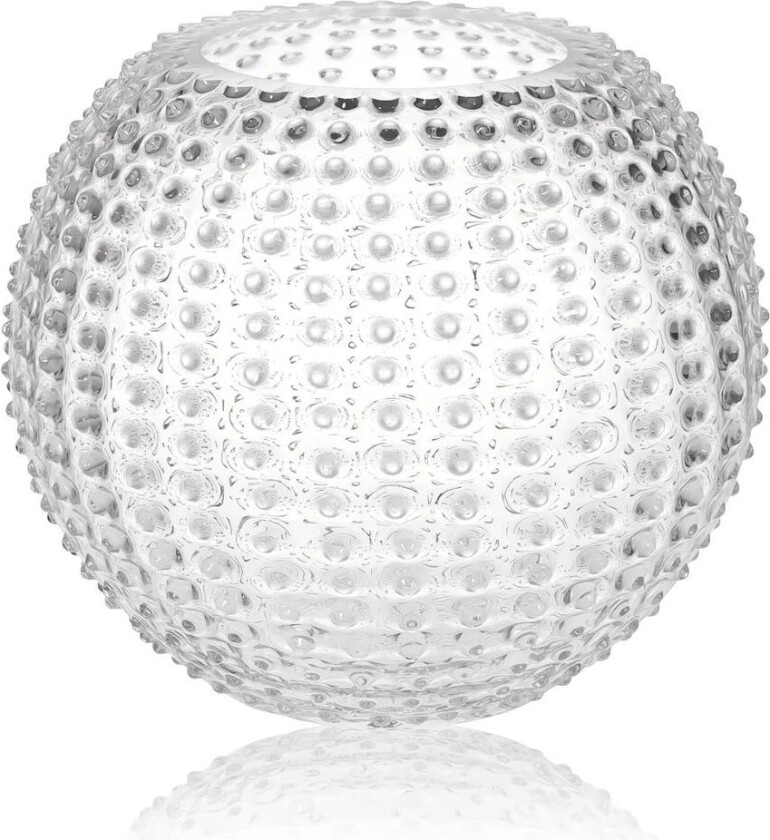 Hobnail Globe Vase 24 cm Crystal