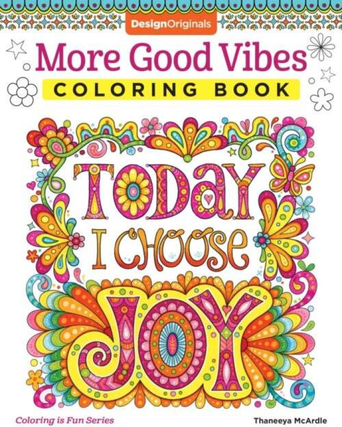 More Good Vibes Coloring Book av Thaneeya McArdle