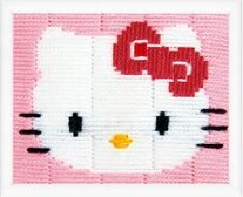 Broderipakke Langsting Hello Kitty