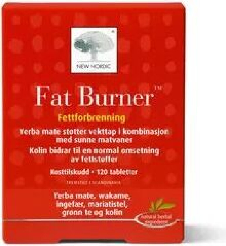 NEW NORDIC Fat Burner 120 Tabletter