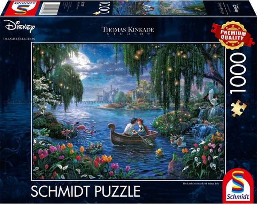 - Thomas Kinkade: Disney The Little Mermaid and Prince Eric (1000 pieces) (SCH7370)