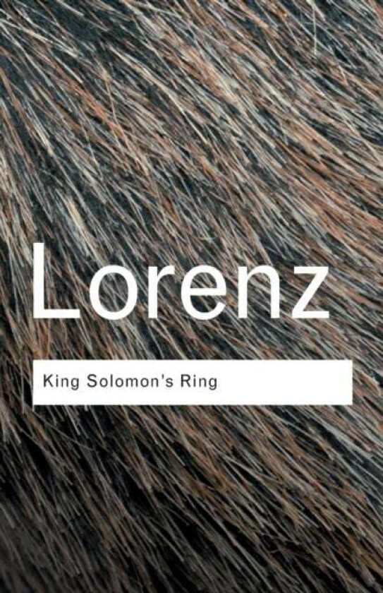 King Solomon's Ring av Konrad Lorenz