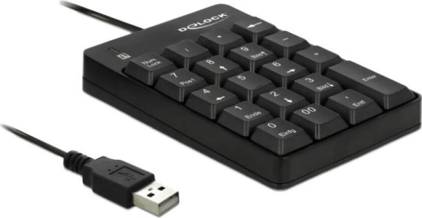 - Tastegruppe - USB - svart - løsvekt