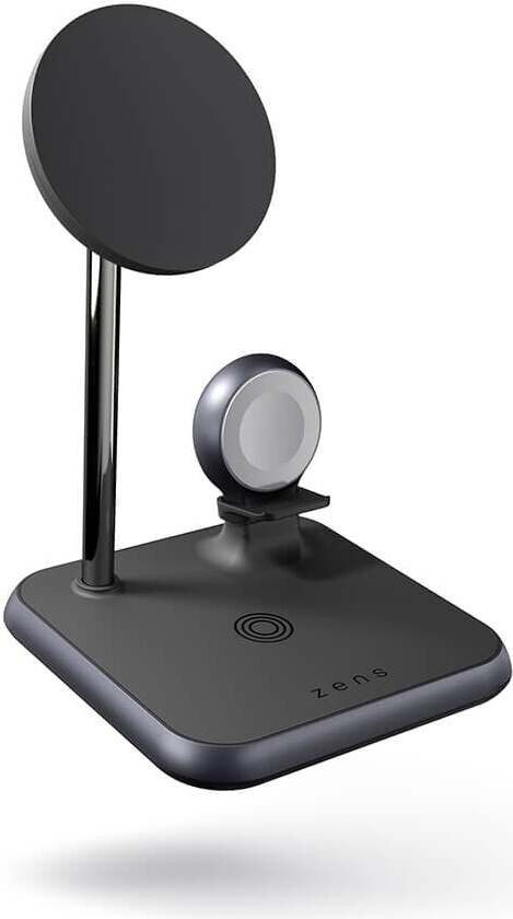 4-in-1 Magnetic + Watch Wireless Charger wireless charging stand - + AC power adapter - 20 Watt - MFI Certified
