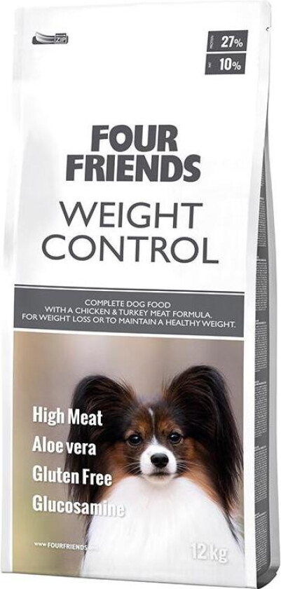 Weight Control Tørrfôr til Hund med Kylling- og Kalkun-smak 17 kg