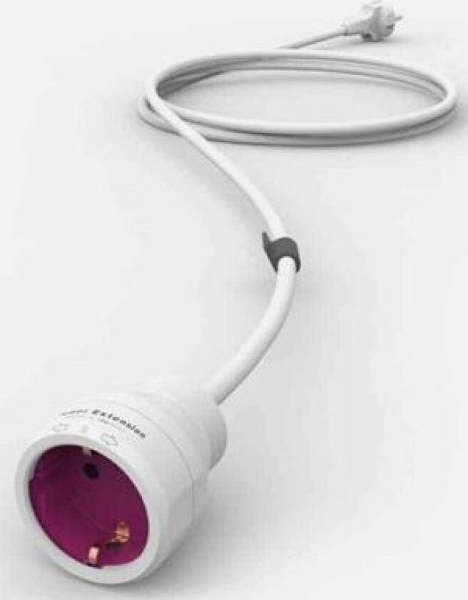 Allocacoc skarvsladd med On/Off switch, CEE 7/7 till CEE 7/4, 5 meter