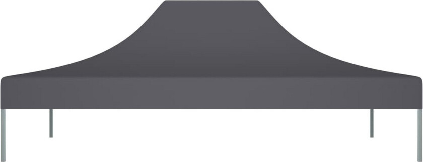 Teltduk for festtelt 4,5x3 m antrasitt 270 g/m²