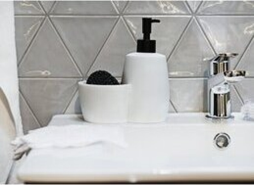 Såpedispenser av Keramikk