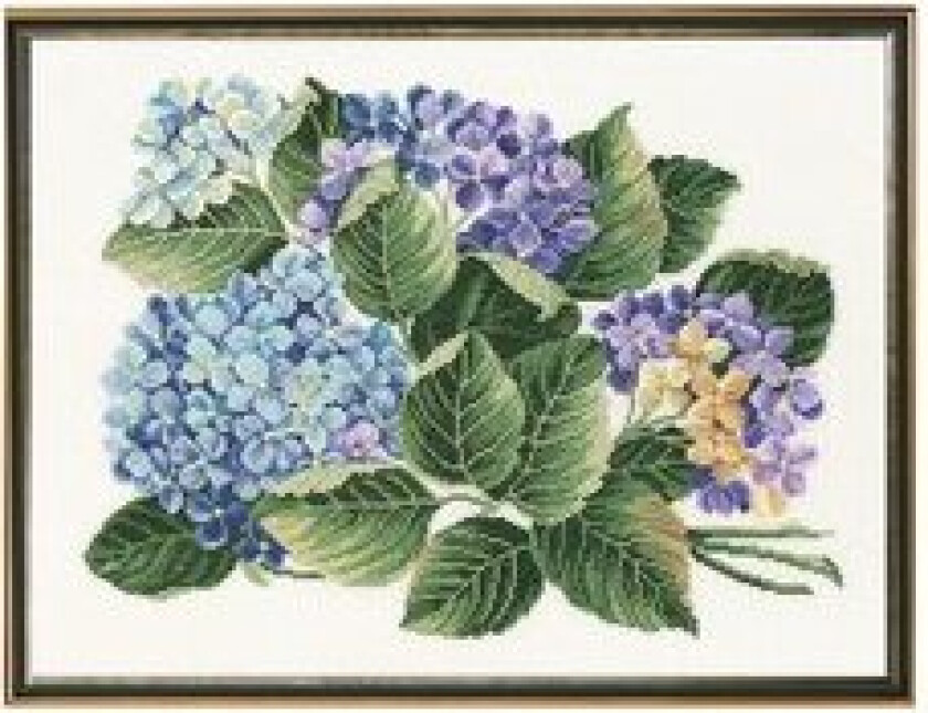 Broderipakke Bilde Hortensia