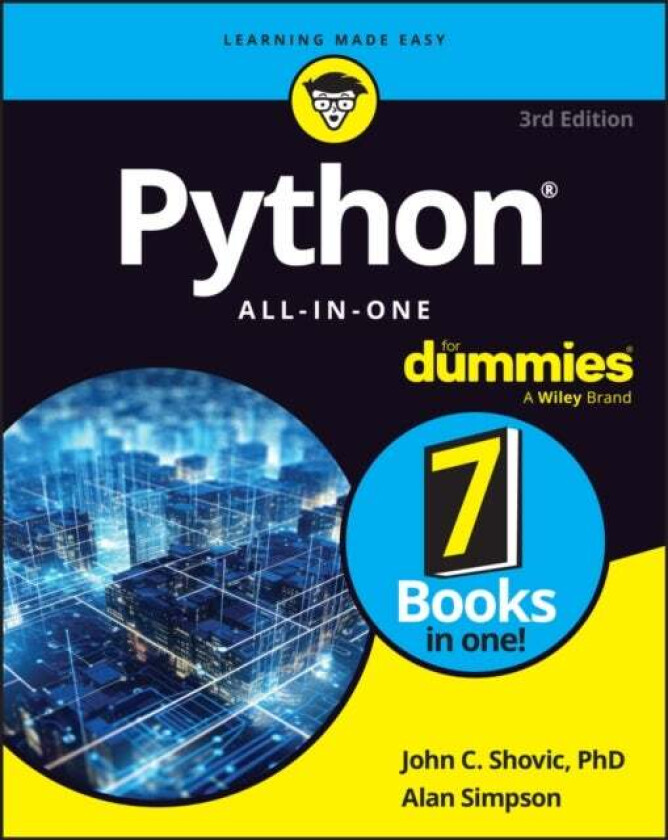 Python All-In-One For Dummies Av John C. Shovic, Alan Simpson