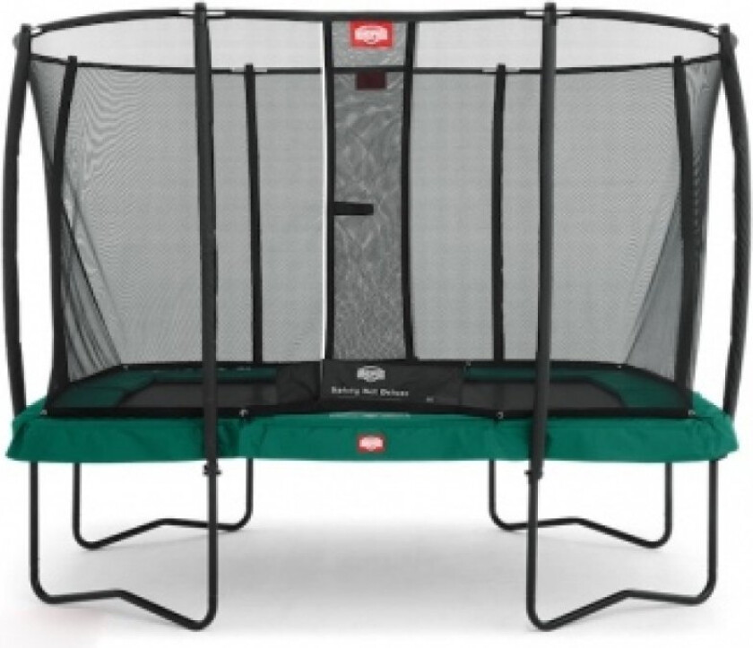 BERG Toys Berg Trampoline Ultim Champion 330 Grønn Med Sikkerhetsnett Deluxe Grønn