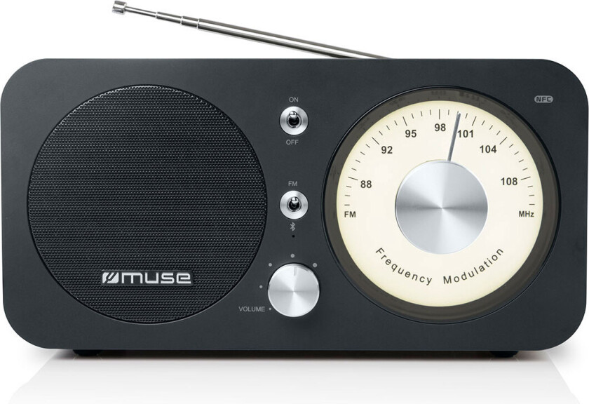 M-095 BT Radio, Bluetooth / NFC, Portable, Black M-095 BT NFC Black