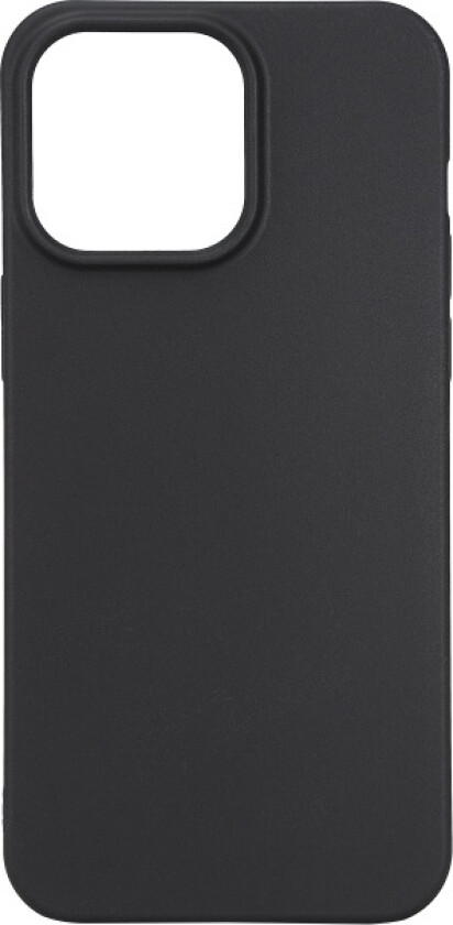 Essentials iPhone 15 Pro Max TPU back cover, 99% recycled, black