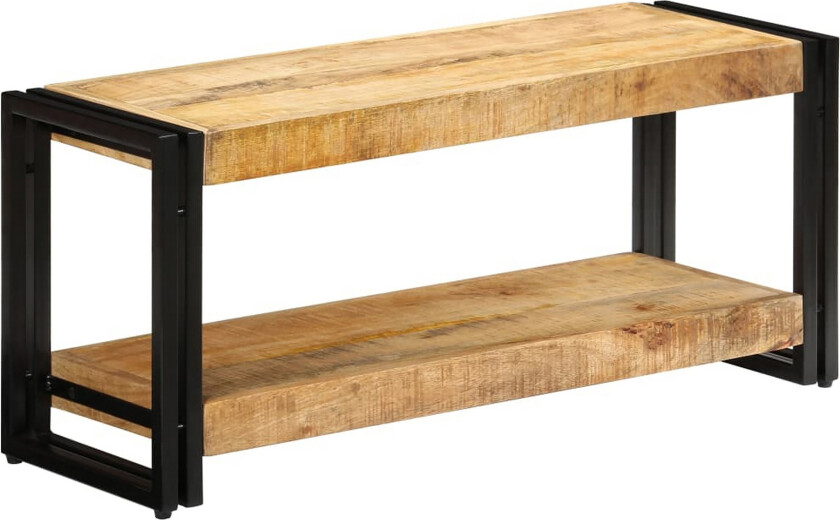 TV-skap 90x30x40 cm heltre mango
