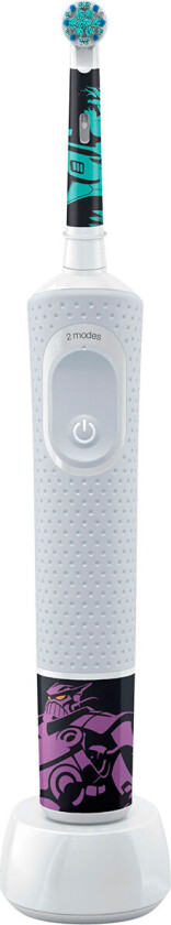 Oral-B 4210201434559, Barn, Roterende Tannbørste, Daglig stell, Sensitiv / Myk, Flerfarget, Hvit, 2 min, Rund