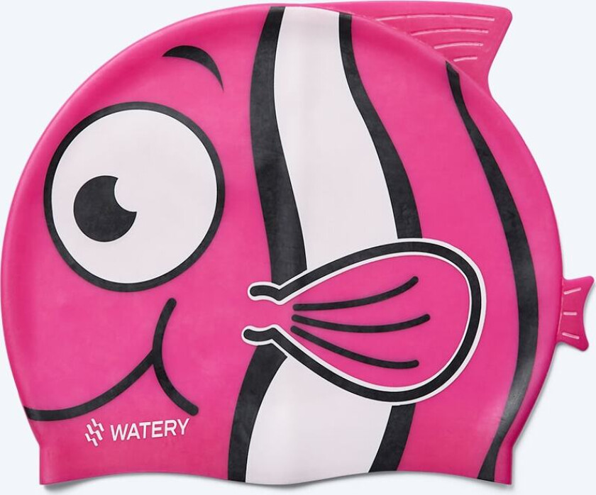 badehette til barn - Dashers - Fish (Rosa)