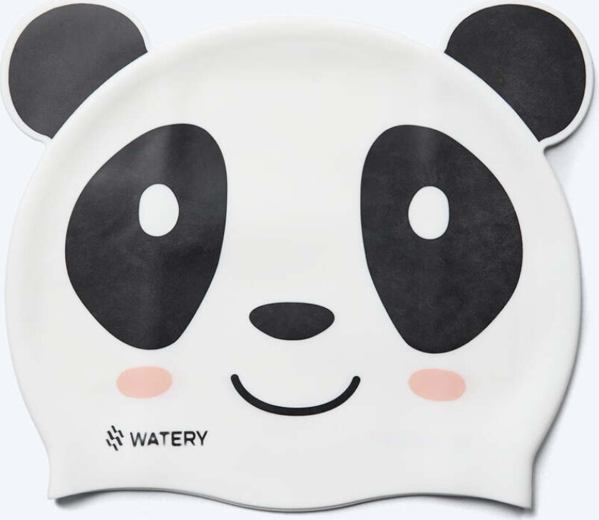 badehette til barn - Dashers - Panda Bear (Hvit/svart)