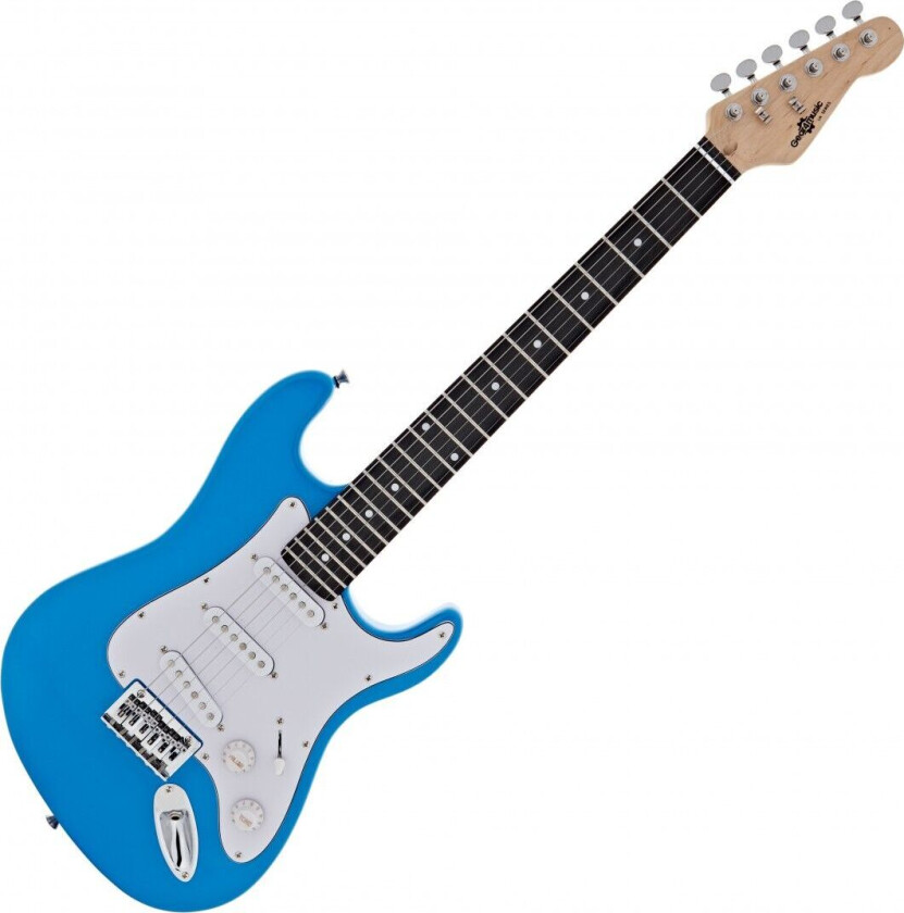 Gear4Music 3/4 LA Elektrisk Gitar fra Gear4music Blå