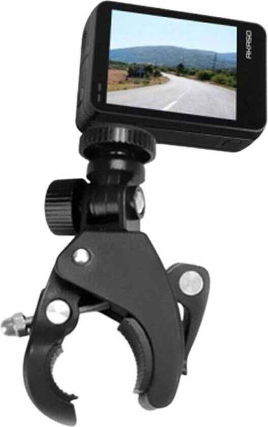 Action Kamera Holder for Motorsykkel / Sykkel - Svart