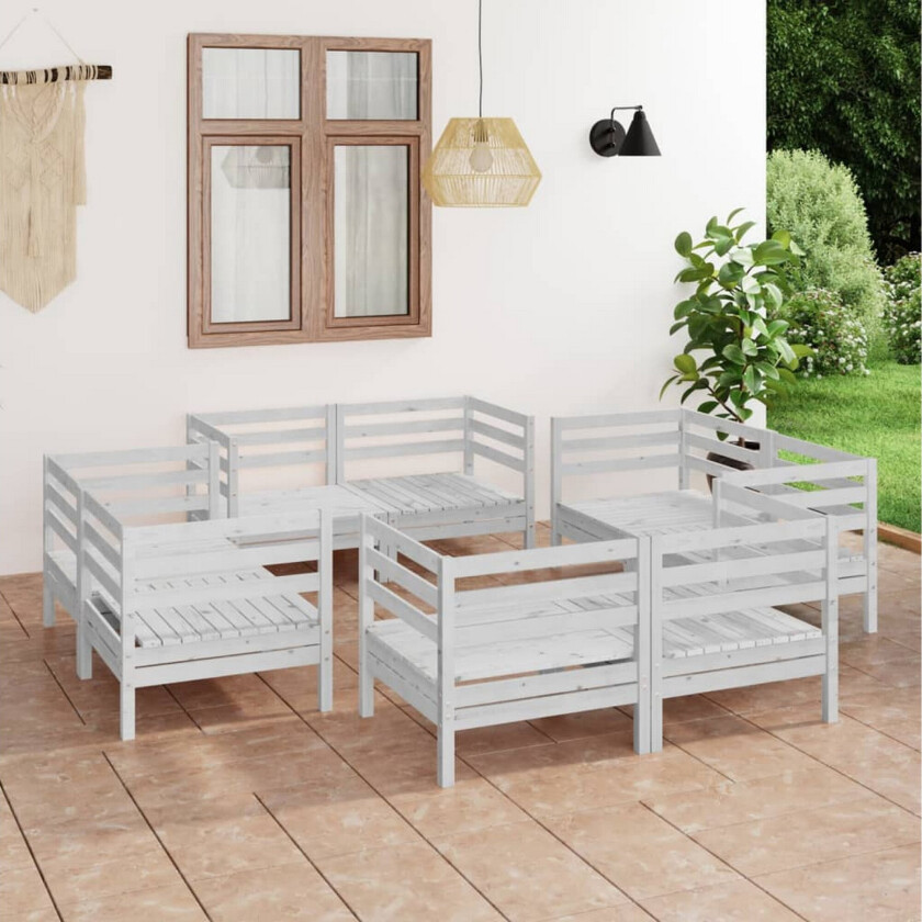 Hagesofagruppe 8 deler hvit heltre furu