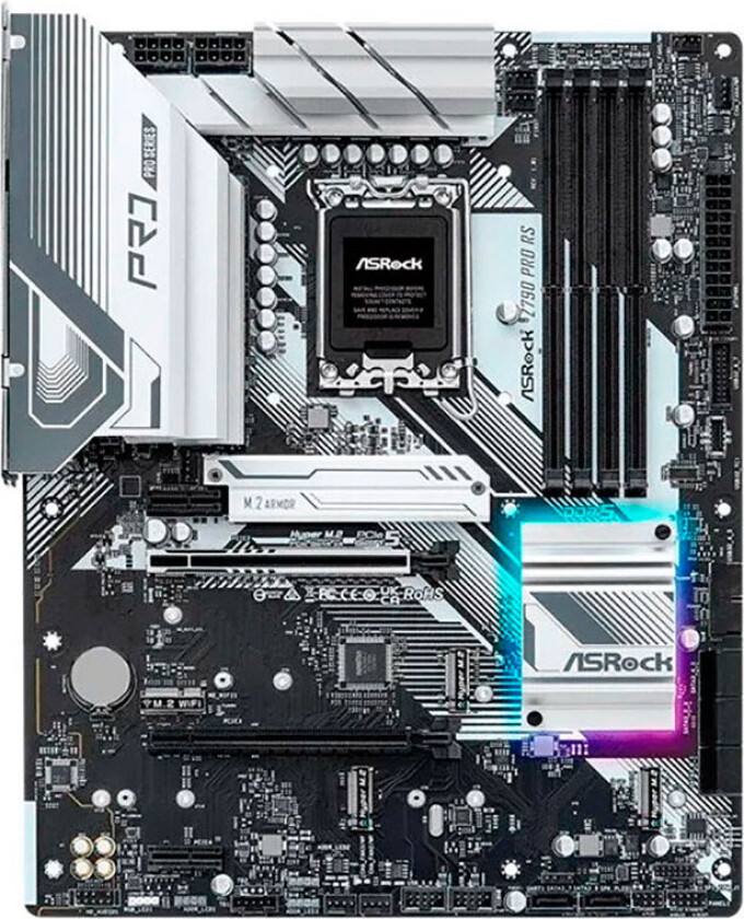 Z790 Pro RS Hovedkort - Intel Z790 - Intel LGA1700 socket - DDR5 RAM - ATX