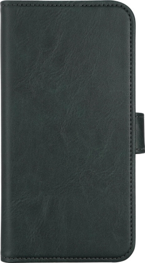 Essentials Galaxy A54 5G PU wallet, detachable, green