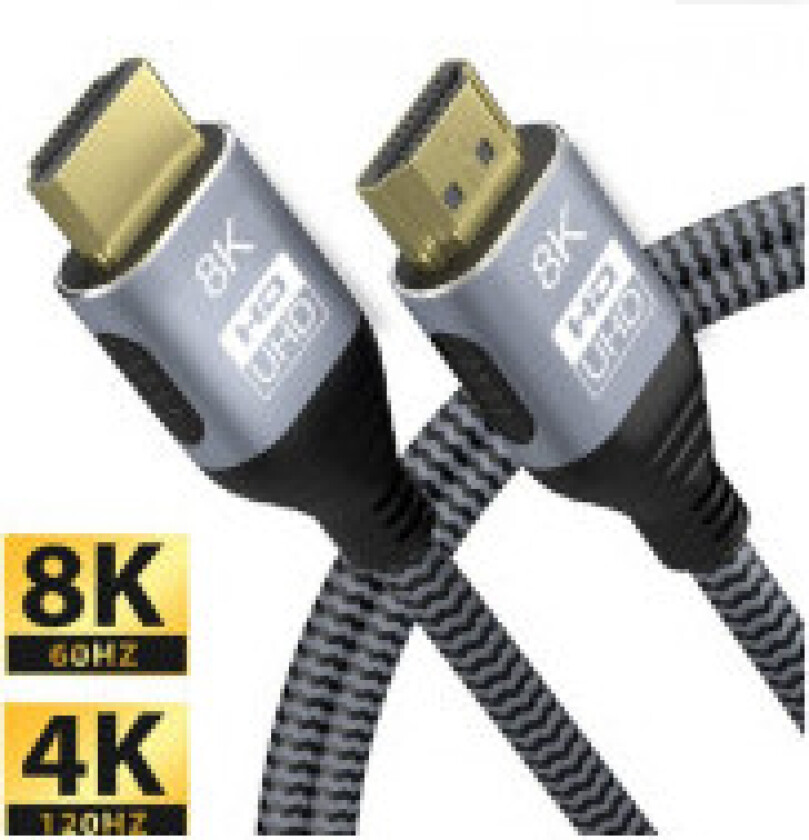 Ultrahochgeschwindigkeits-HDMI-kabel med Ethernet, 8K-serien, 1 m
