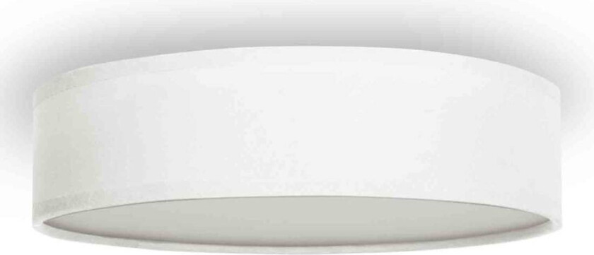 Smartwares Taklampa Textil Ø40cm Vit (10.004.68)