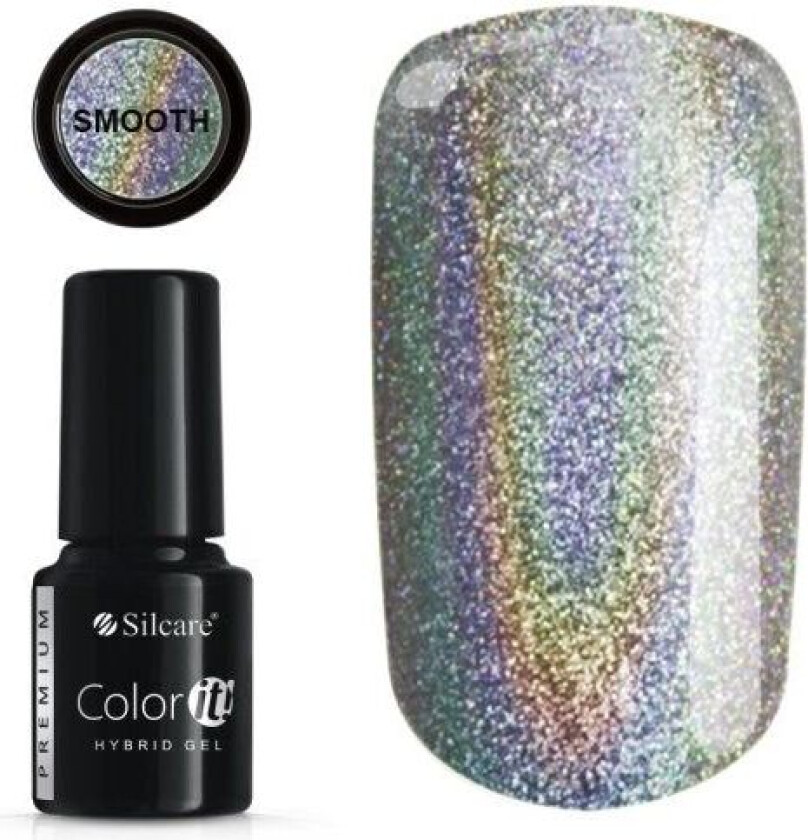 Gellack - Color IT - Premium - Smooth holo UV-gel/LED
