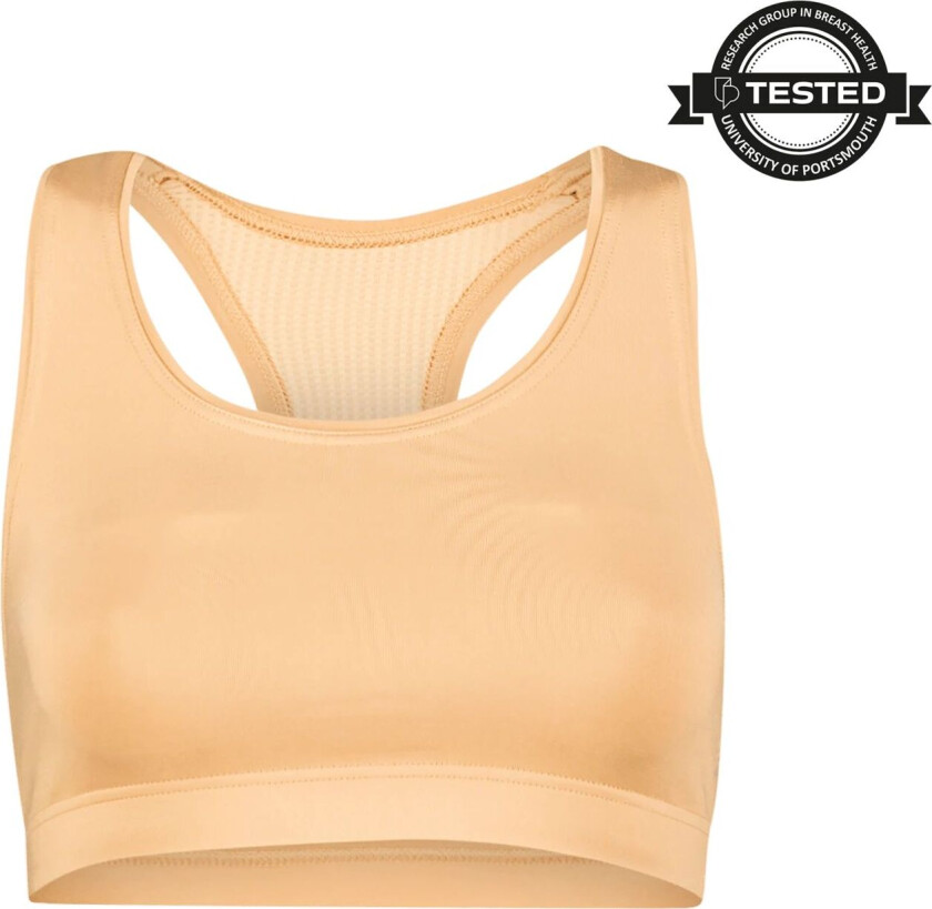 Iconic Sports Bra, sports-BH, dame Clean Beige