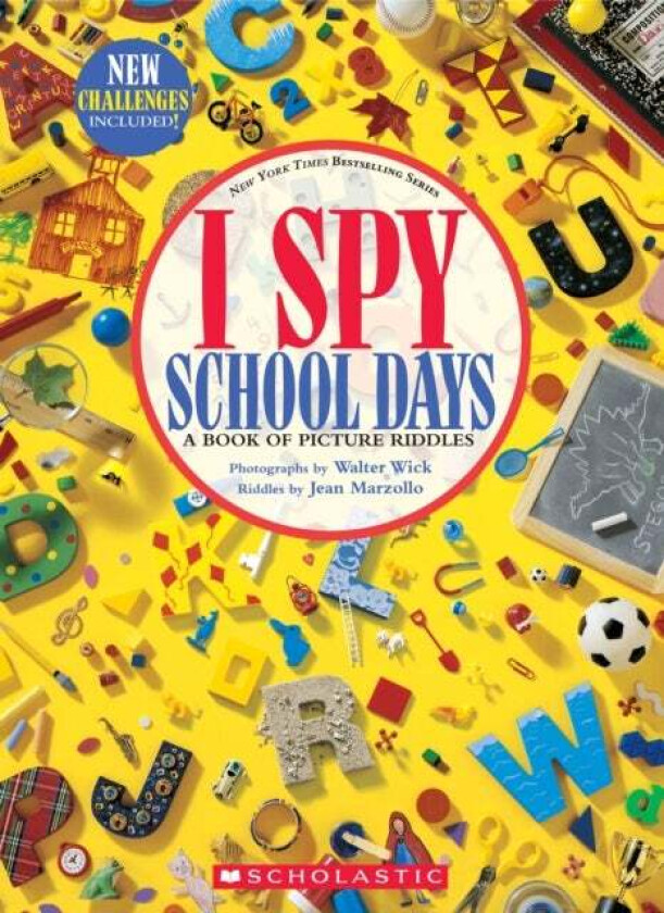 I Spy School Days: A Book of Picture Riddles av Jean Marzollo