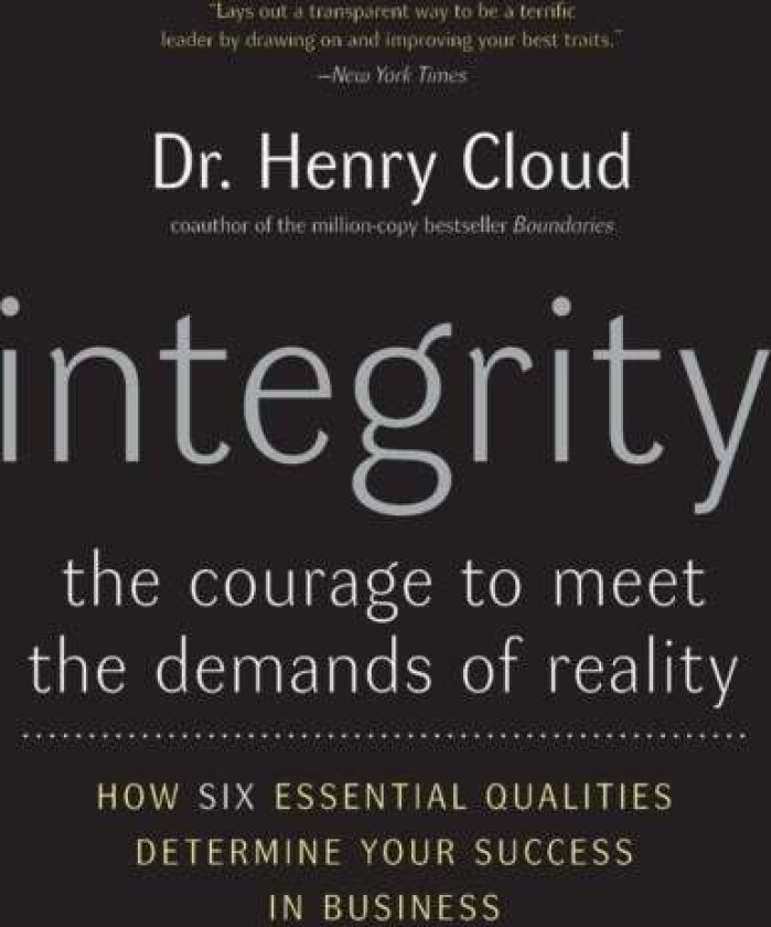 Integrity av Henry Cloud