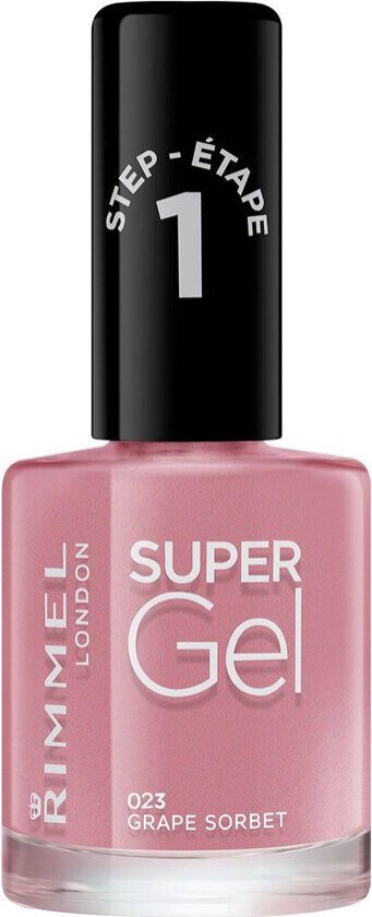 Super Gel Nail Polish #023 Grape Sorbet 12ml