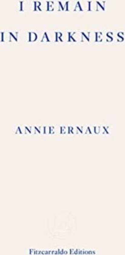 I Remain in Darkness - WINNER OF THE 2022 NOBEL PRIZE IN LITERATURE av Annie Ernaux