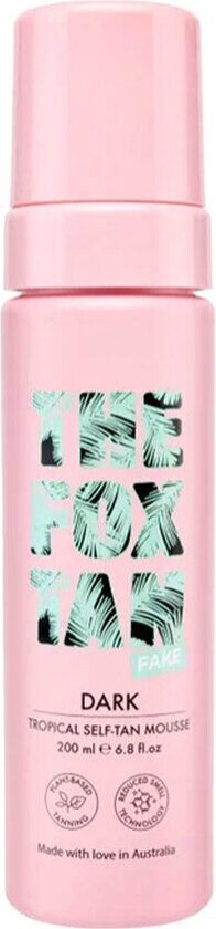 THE FOX TAN Dark Tropical Self-Tan Mousse 200ml