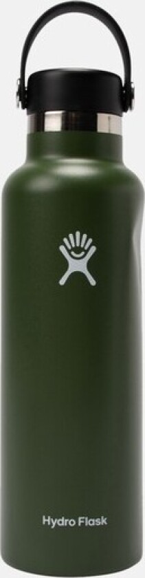 Standard Mouth With Standard Flex Cap, 621 ml, drikkeflaske OLIVE