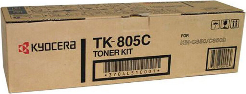 TK 805C - Cyan - original - tonersett - for KM C850, C850D, C850DPN, C850FDSPN, C850PD, C850PF, C850PN