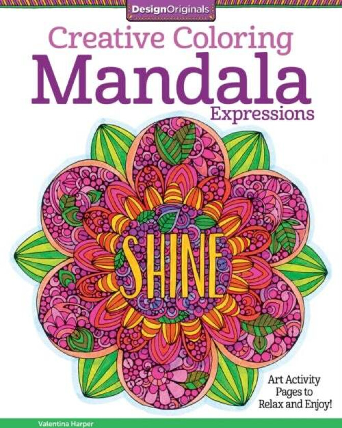 Creative Coloring Mandala Expressions av Valentina Harper