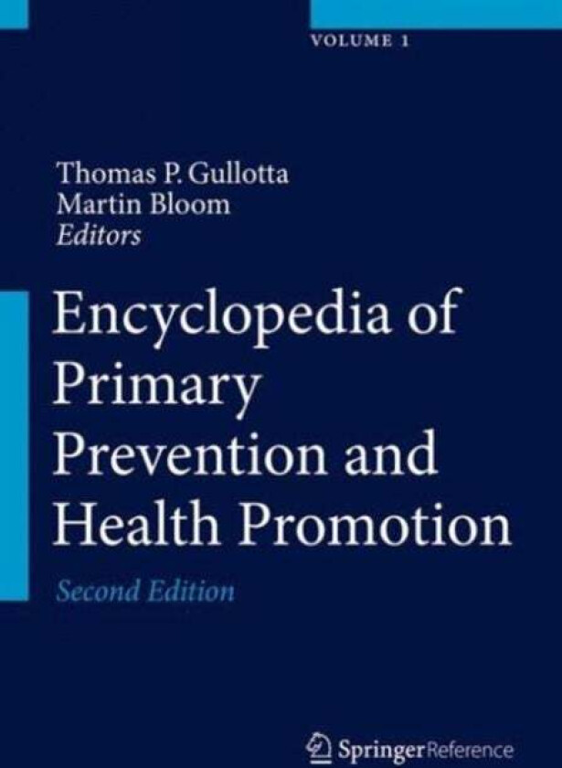 Bilde av Encyclopedia of Primary Prevention and Health Promotion